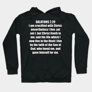 Galatians 2:20 KJV Hoodie